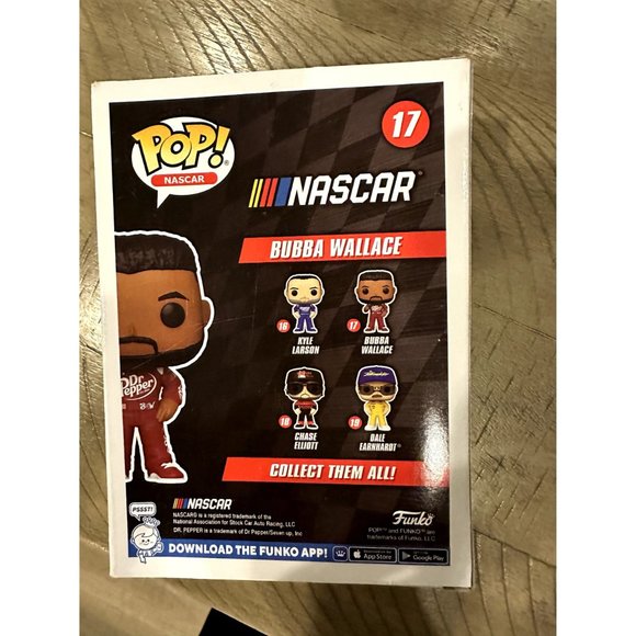 Funko Pop! Nascar Bubba Wallace (Dr Pepper) #17 Vinyl Figure Target Exclusive Ne - Picture 3 of 4